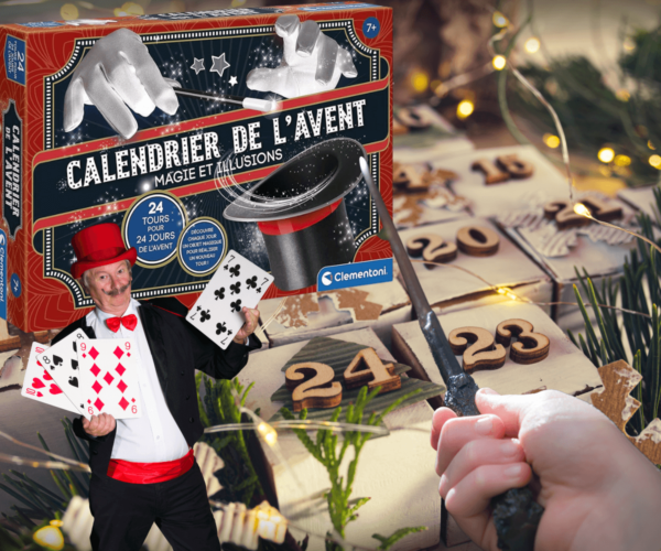 Calendrier de l'Avent Clementoni - Magie et Illusions