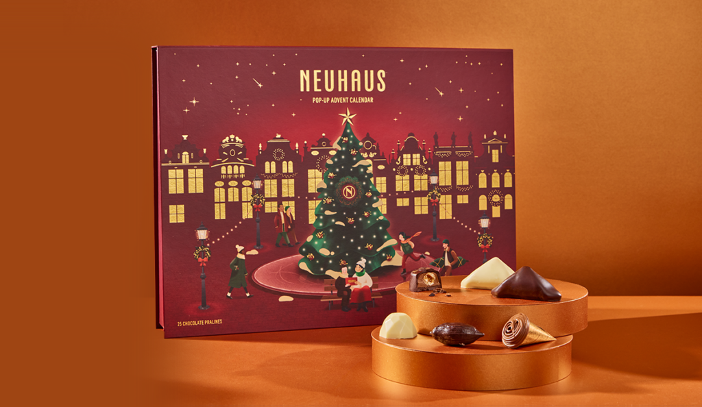 Calendrier De L'Avent Chocolat Mathez 2025 - 24 Truffes 8 Saveurs Gourmandes, Cadeau De Noël - 4