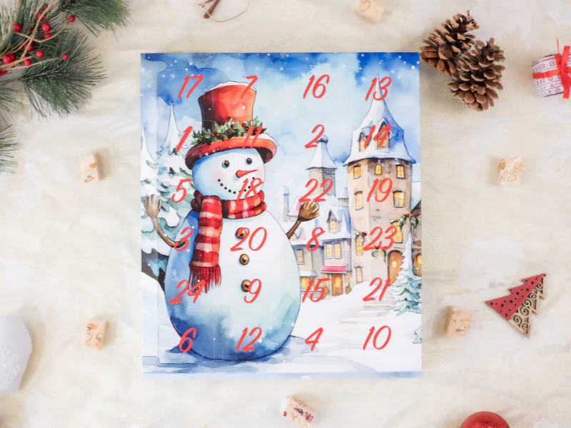 Calendrier avent nougat 2025