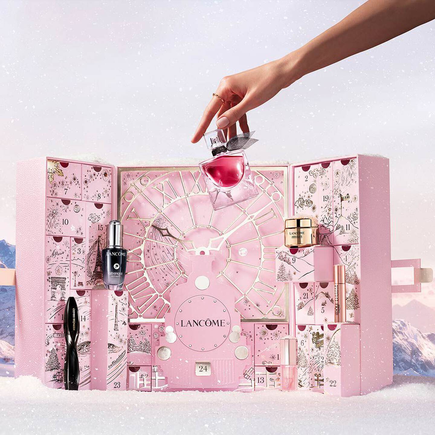 Calendrier De L'Avent Luxe 2025 Pour Femmes - 24 Cadeaux Beauté & Bijoux - Cadeau Premium Noël Pour Elle