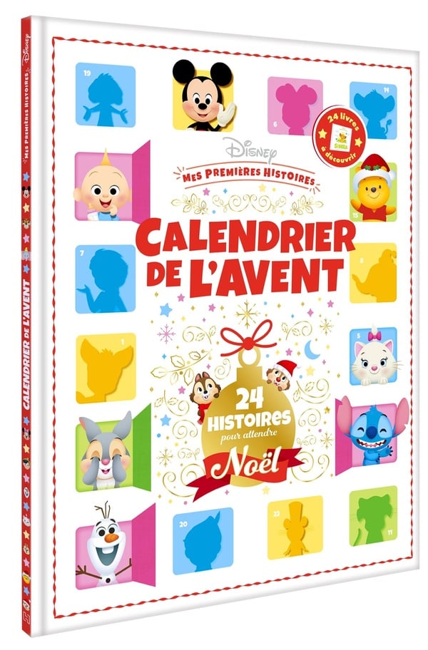 Calendrier De L'Avent 2025 - 24 Chaussettes En 12 Paires - Cadeau Familial Amusant Pour Noël - Unisexe, Coton Confortable