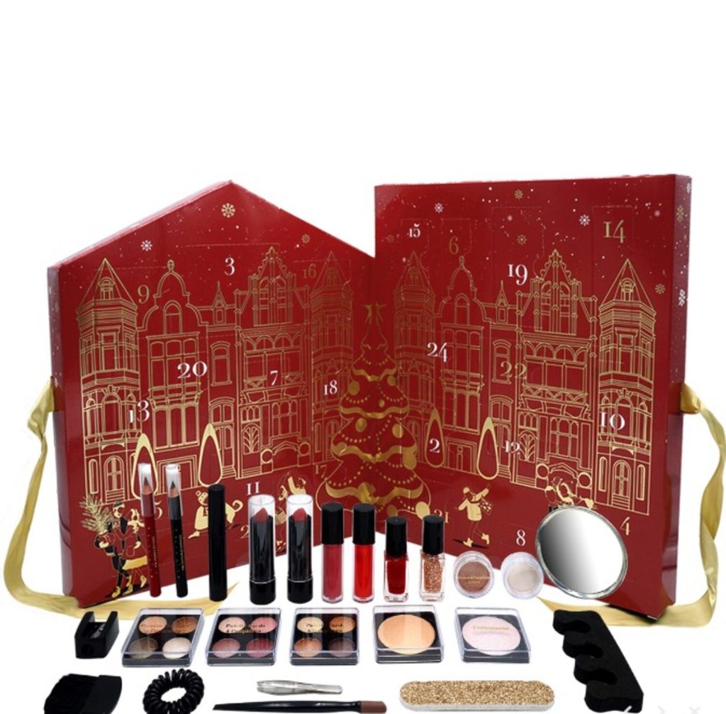 Calendrier de l'Avent beauté « WILD X-MAS » 2025 LAHAYE, coffret cadeau, 24 surprises maquillage et cosmétiques haut de gamme emballées
