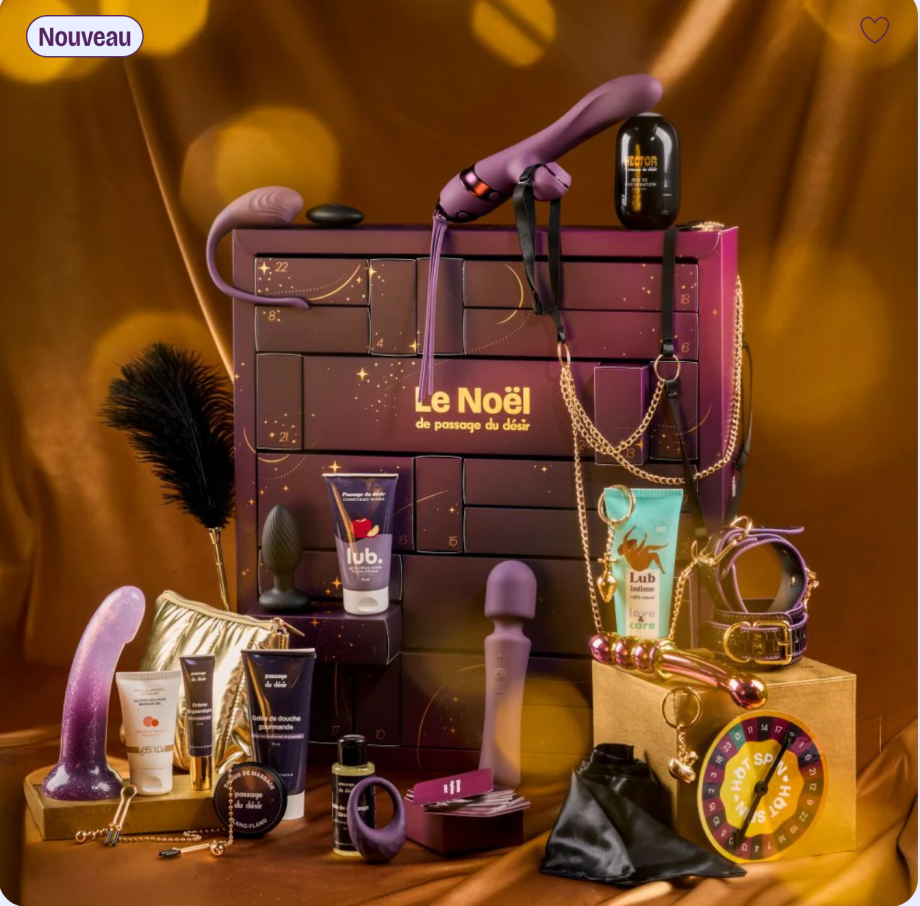 Contenu calendrier avent Hyyo Passage du Désir 2025