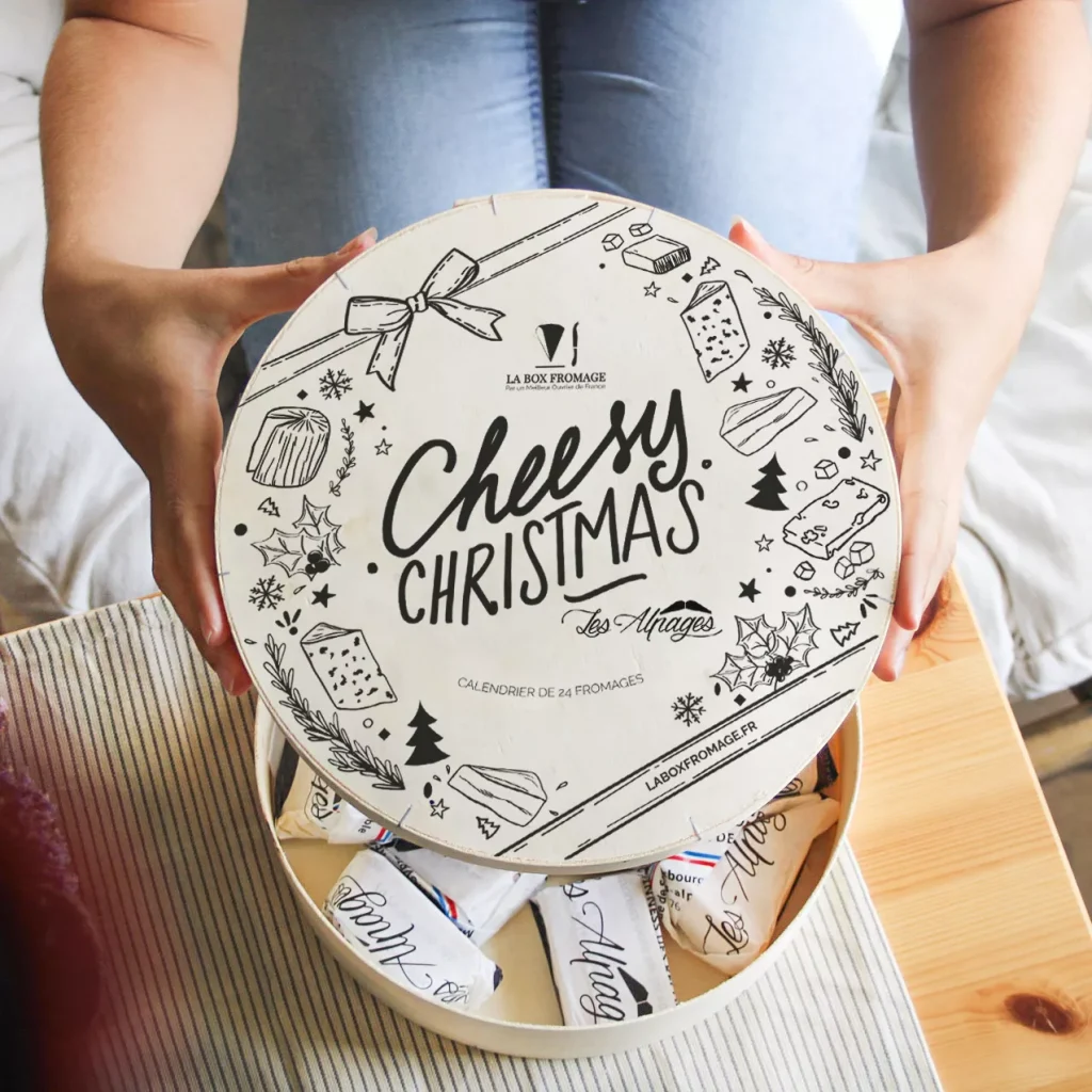 Calendrier de l’Avent 24 fromages Cheesy Christmas