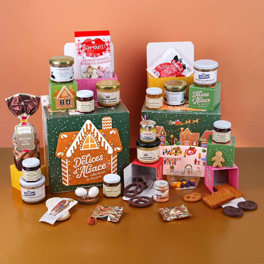 Calendrier de l'avent Délices d'Alsace - BienManger.com