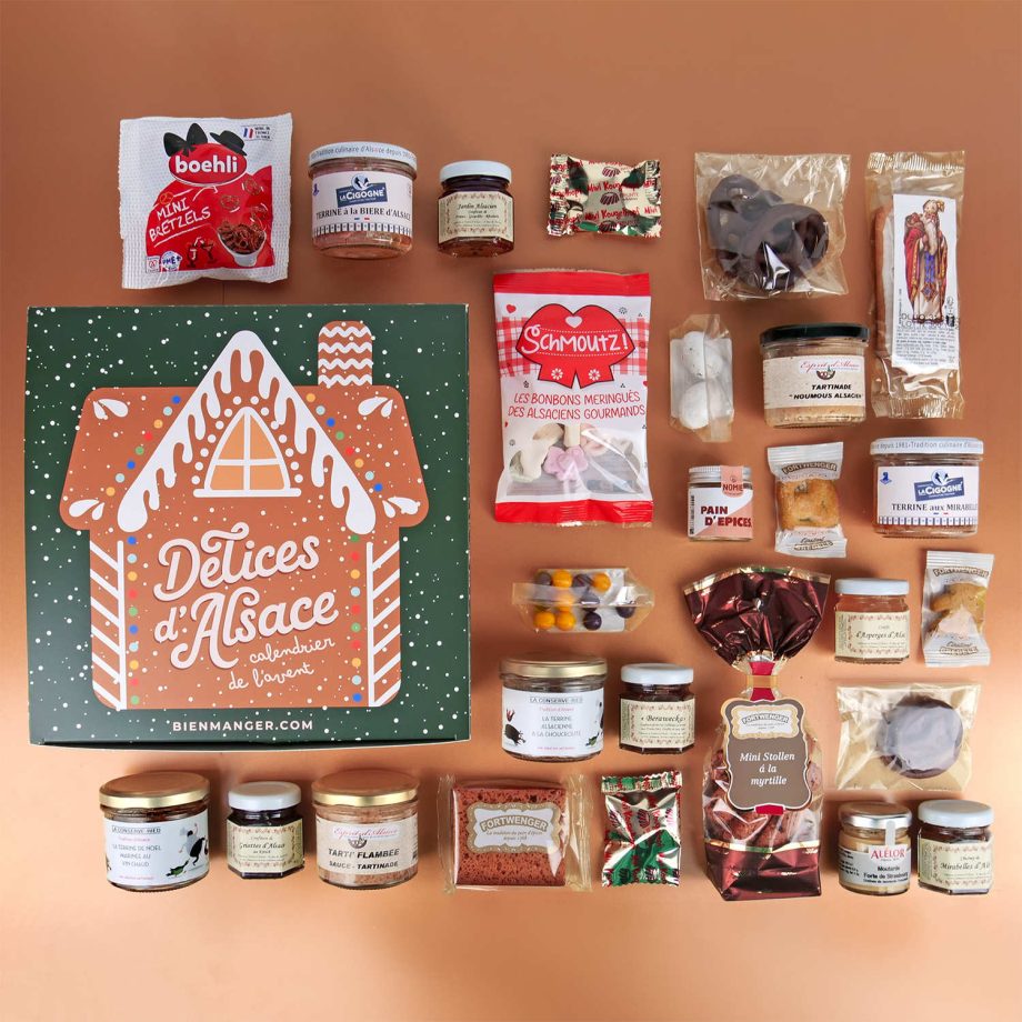 Calendrier de l'avent Délices d'Alsace - BienManger.com