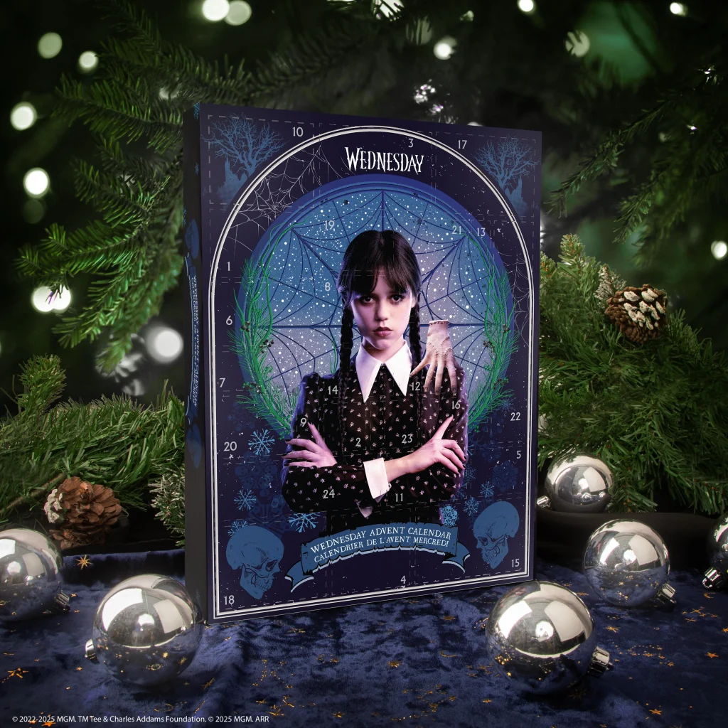 WEDNESDAY Calendrier de l'avent Mercredi Addams WEDNESDAY Calendrier de l'avent Mercredi Addams