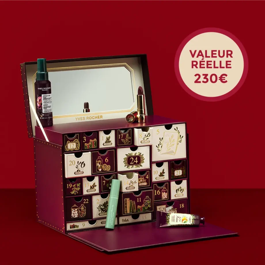 Calendrier avent premium Yves Rocher 2026
