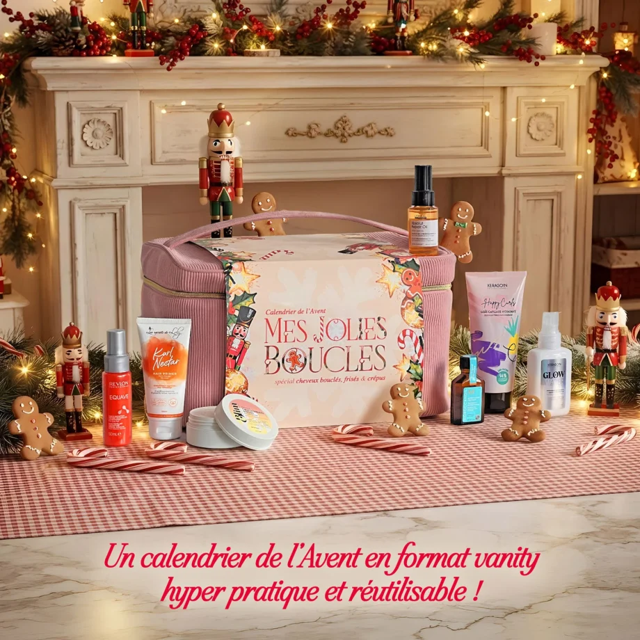 Calendrier avent Mes Jolies boucles La Boutique du Coiffeur
