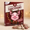 calendrier avent mini-saucisson artisanal