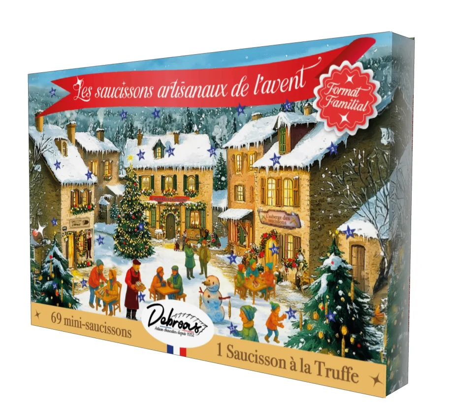 Calendrier de l'Avent saucissons - Format familial