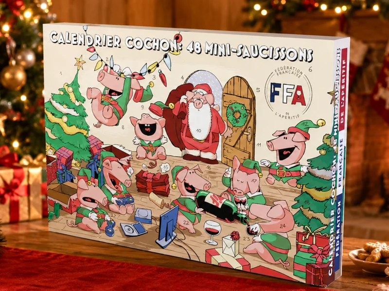 Calendrier avent cochon 2026