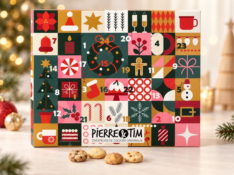 calendrier avent cookies 2026