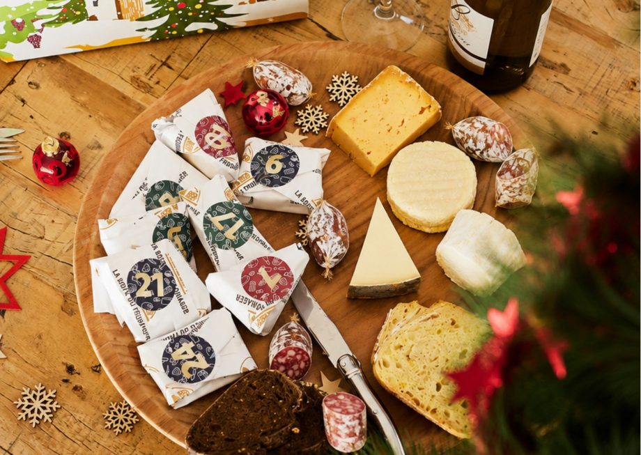 Calendrier avent fromage saucisson La Belle Fromagerie Calendrier avent fromage saucisson La Belle Fromagerie