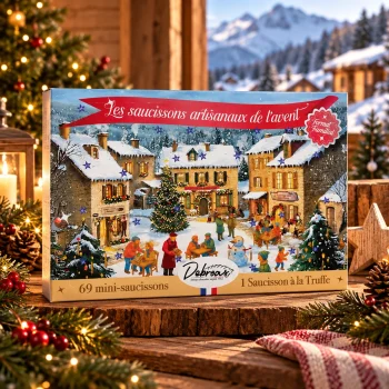 Calendrier avent saucisson artisanal Debroas Calendrier avent saucisson artisanal Debroas