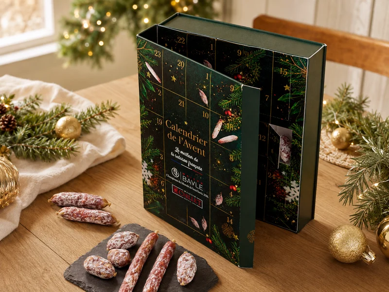 Coffret 25 mini-saucissons 2026 Bayle Chillet