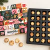 Contenu calendrier avent cookies artisanaux