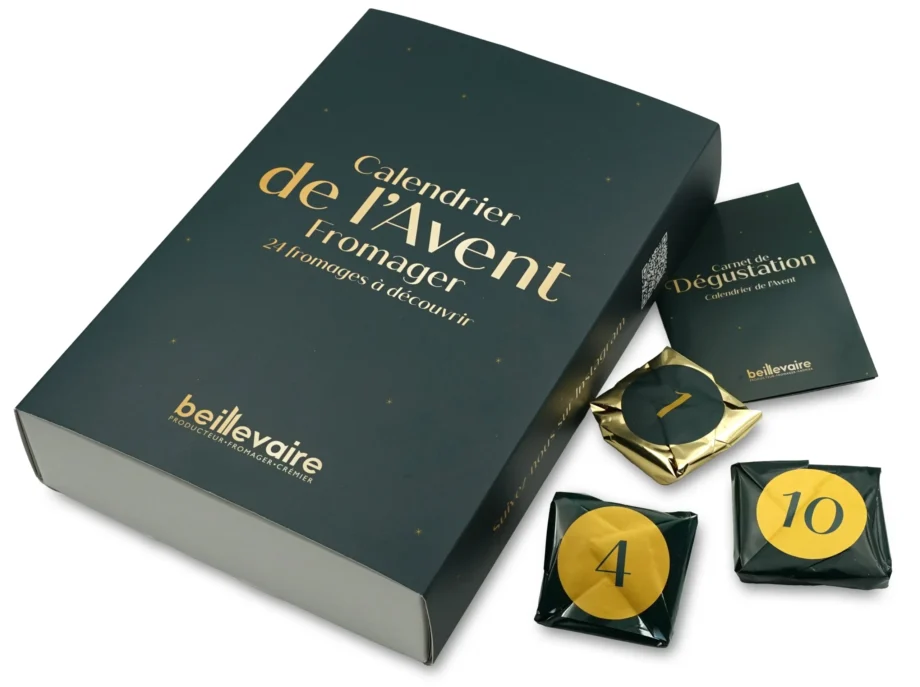 Calendrier avent fromager Bellevaire 2026